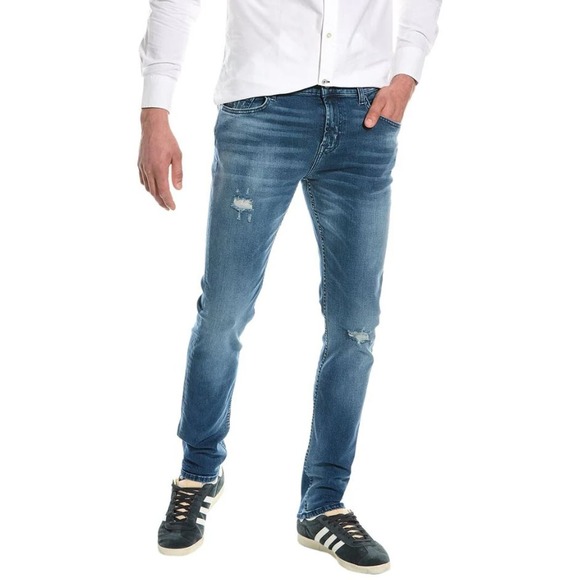 NWT! 7 for All Mankind Paxtyn Superlative Skinny Jean 30W X 32L
